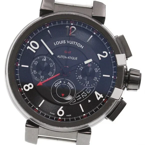 LOUIS VUITTON Tambour Evolution Q10580 GMT chronograph AT Men's Watch_84346 LOUIS VUITTON ROSE GOLD TAMBOUR EVOLUTION CHRONOGRAPH GMT  main image 2